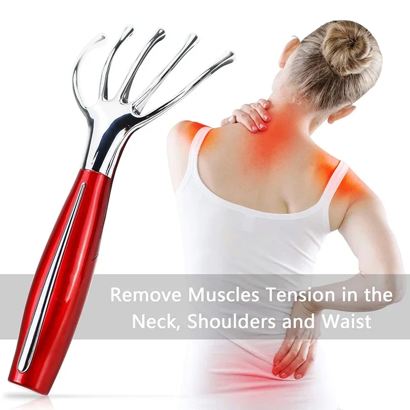 Elektrické päť prstov Relaxácia hlavy Massager Hair Spa Spa krk krku hlavy hlavy Dekompresia Uvoľnite prenosnú masáž celého tela