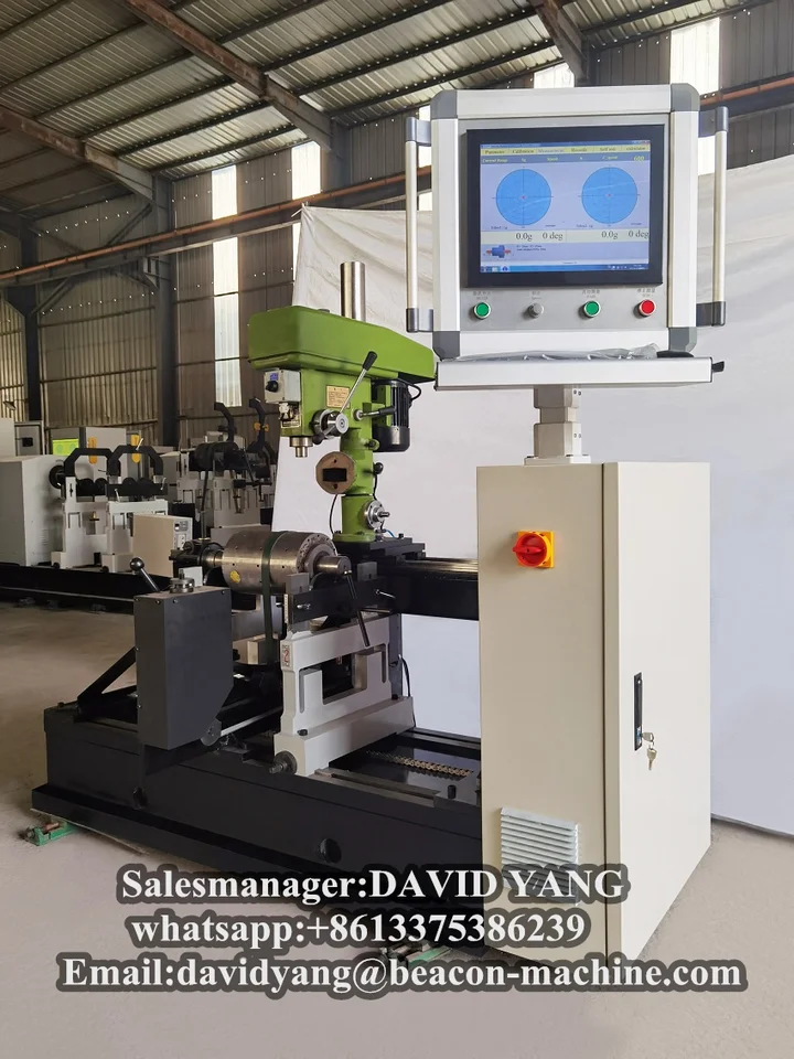 Elektrické testovacie zariadeniaLCD SCRON AUTOMATICKÉ YYQ-100 Použité rotory turbíny Dynamické vyváženie stroja rotor yyq-100s