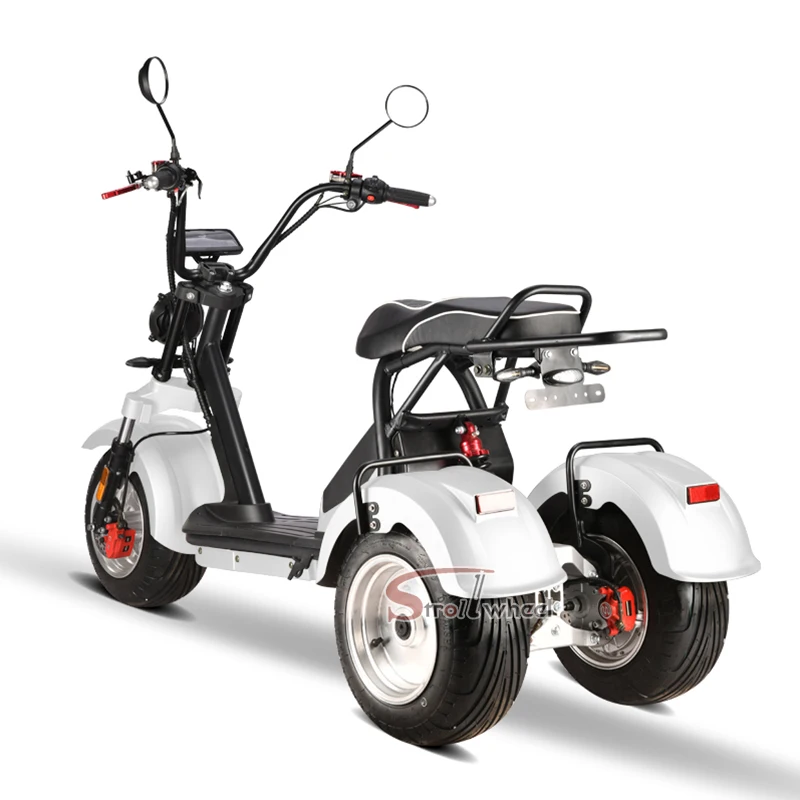 Elektrické trojkolky Eu Sklad CityCoco 4000 W 3 koliesový skúter 60 V 40 A 40AH batéria Dospelý elektrický motocykel