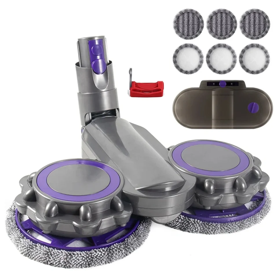 Elektrické upevnenie hlavy mopov pre Dyson V10 Slim/ V12 detekcia Slim Valkuum Časti s vodným prechodom a zámkom spúšťania