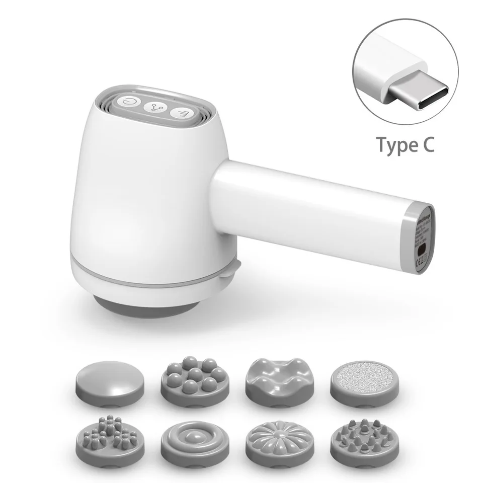 Elektrické vibrácie Massager pre teleso horáka tuku Červené svetlo Massageador hlboký tkanivový masáž pištoľ Fitness sval