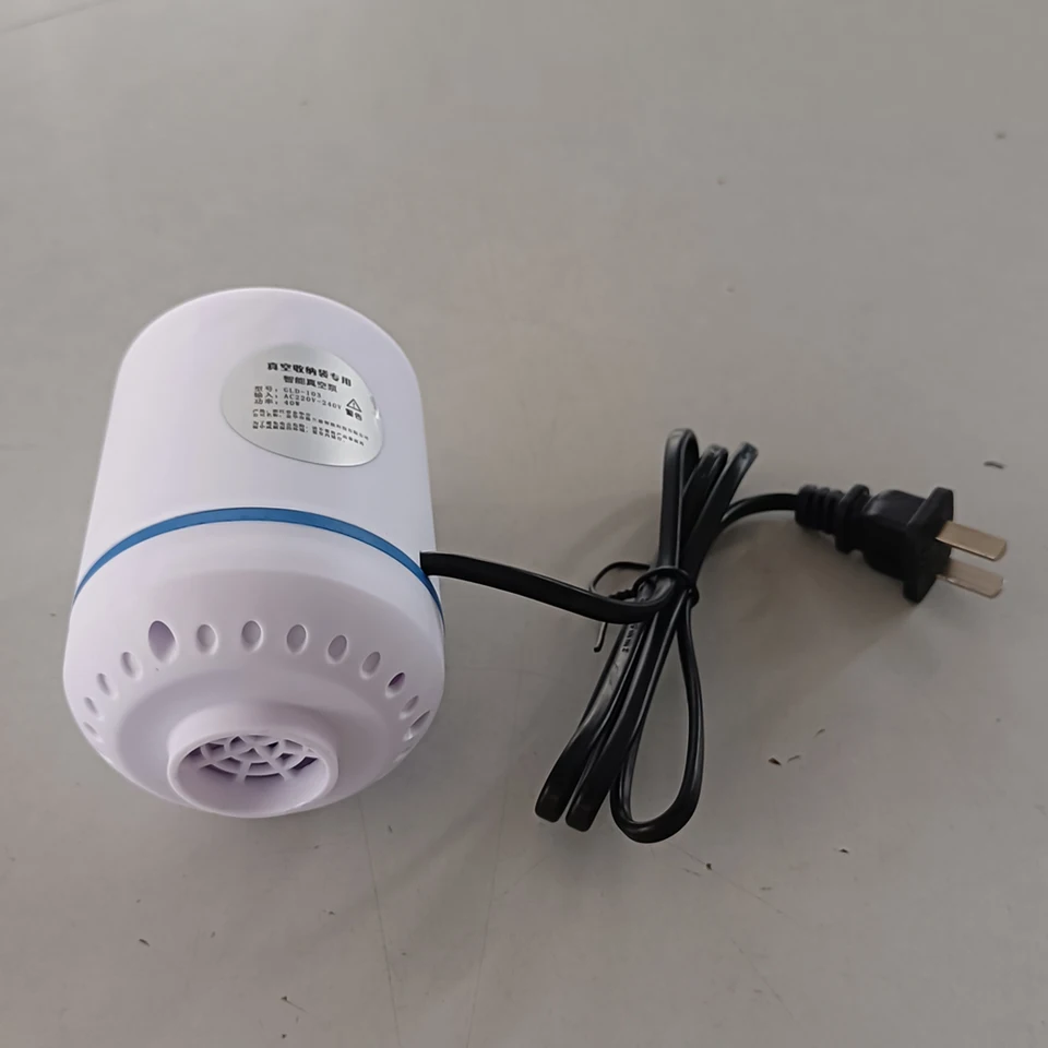 Elektrické vákuové sacie čerpadlo Mini prenosné skladovacie vrecko Salie čerpadlo kompresné tašiek na záchranu práce Domácne príslušenstvo