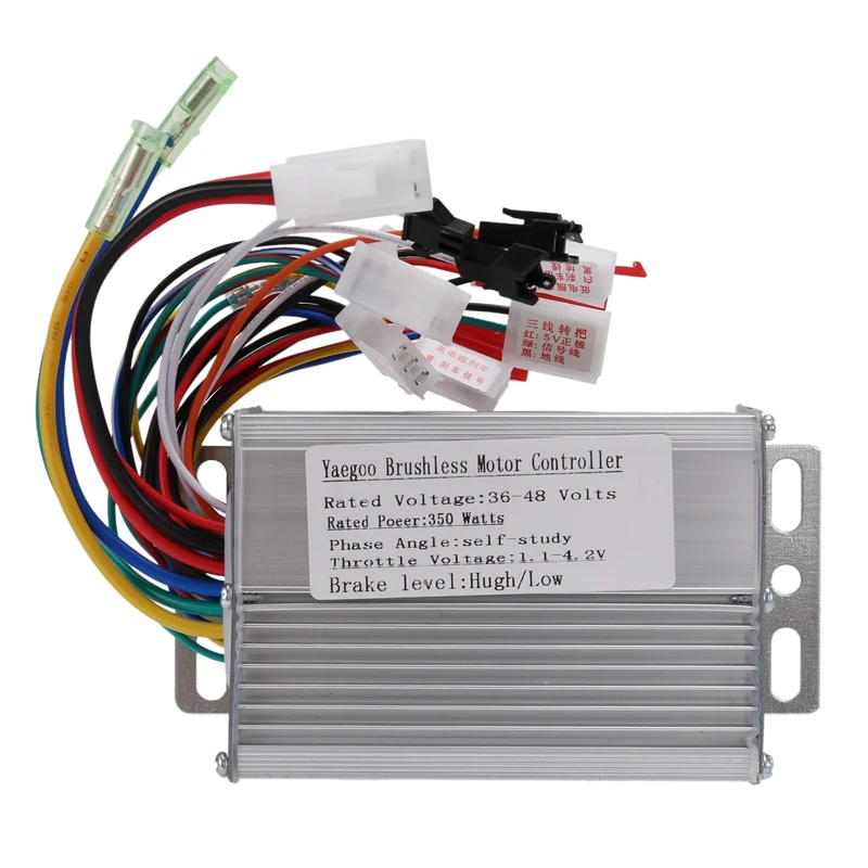 Elektrický bicykel DC bez jednosmerného motora 36V/48 V 350W pre elektrické bicykle E-Bike Secootter Accessories