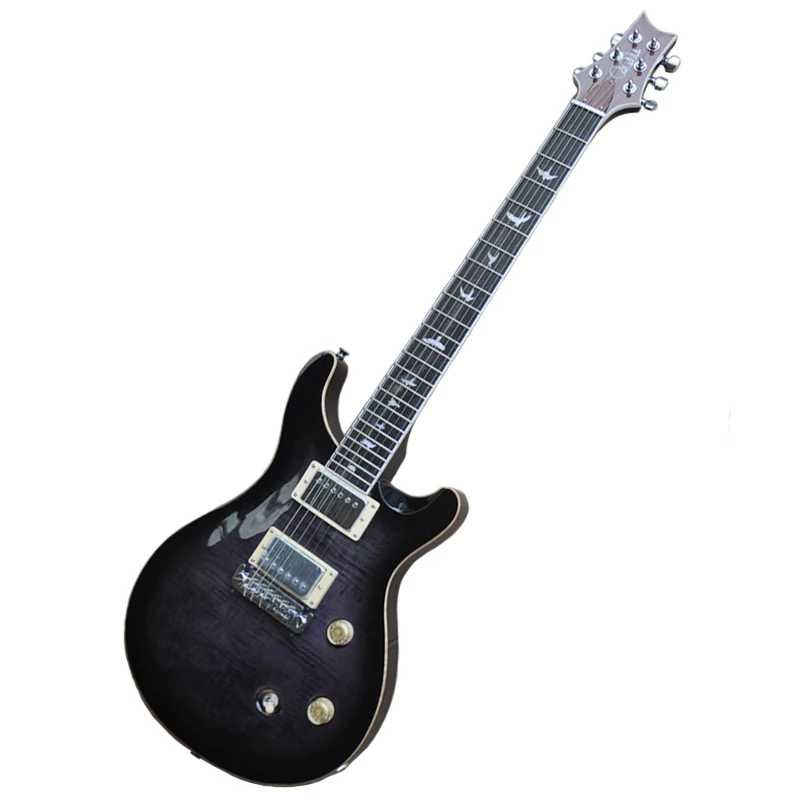 Elektrický gitarový jantárový vzor Black Double Shake 22 Produkty Vysoko kvalitné dodávky továrne OIATTAR-8003