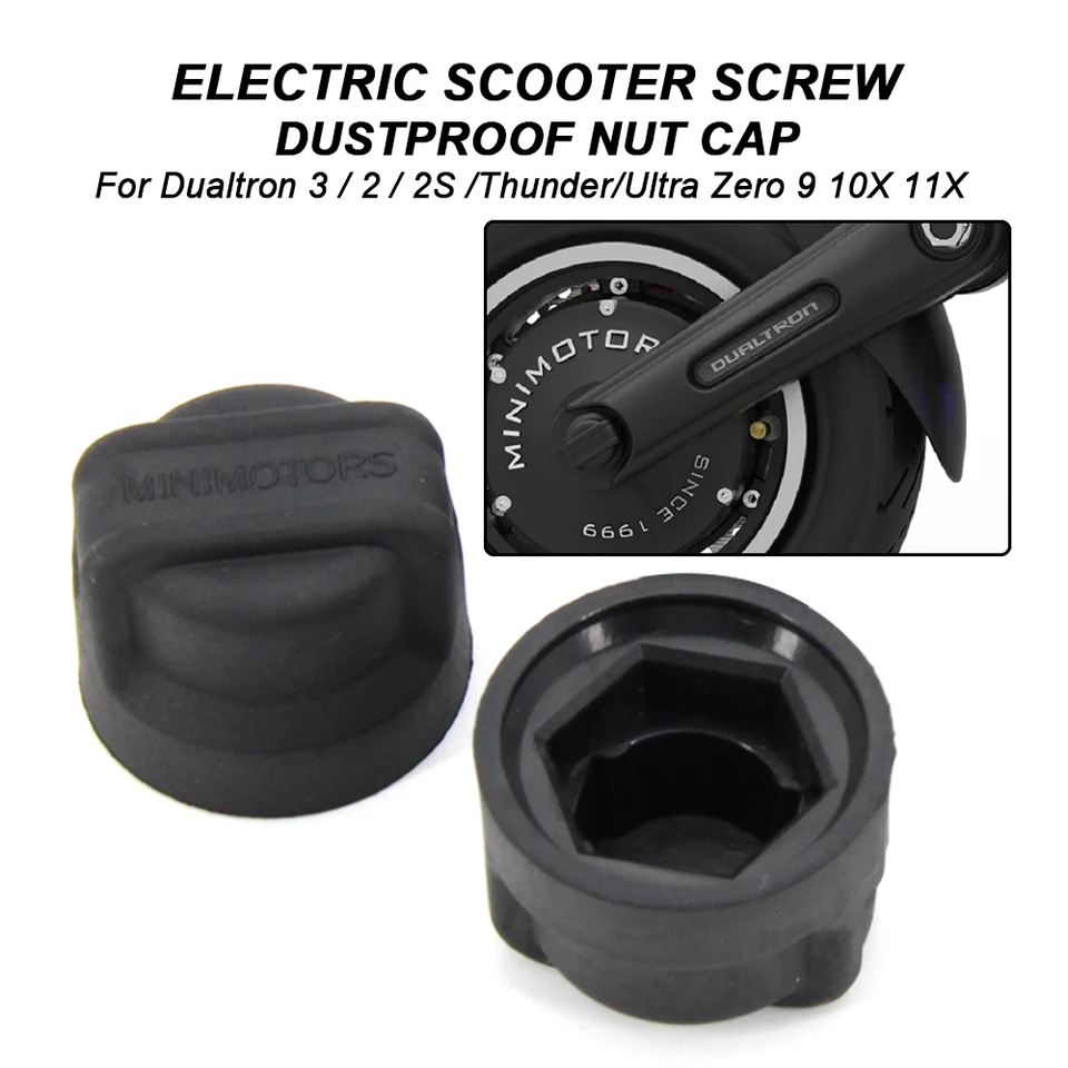 Elektrický kolobežkový skrutkovaný orechovo odolný voči matici pre Dualtron 3 Thunder Spider Eagle Pro Raptor Ultra vnútorný priemer 18 mm rýchla nula