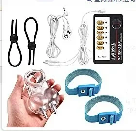 Elektrický náraz oneskorený ejakulácia pohlavné hračky pre páry Penis Ring Dospelé výrobky