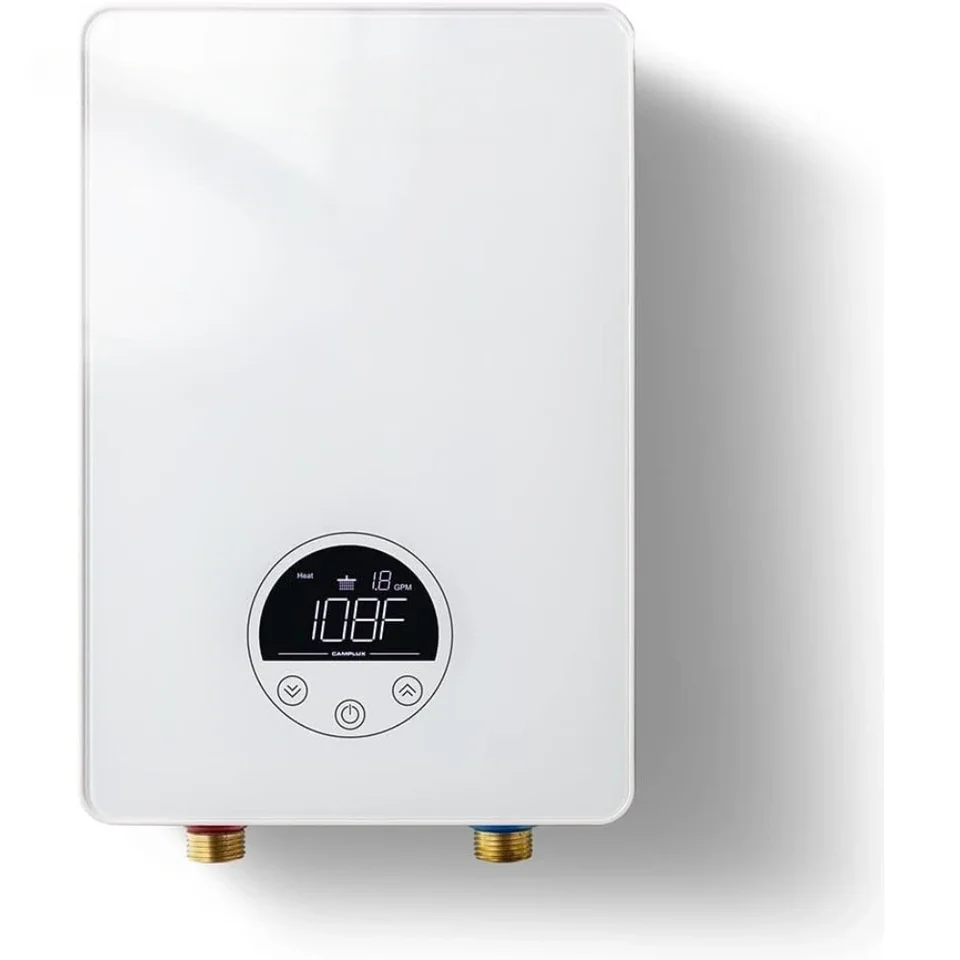 Elektrický ohrievač vody bez nádrže, 6 kW 240 V okamžitý ohrievač vody pod umývadlom samovlažujúcu technológiu, Ohrievače vody dopyt