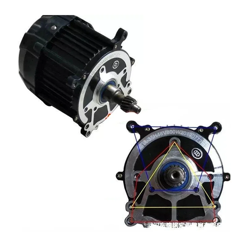 Elektrický trojkolesový motor 48v60v500w až 1200 W gigant gigant na všeobecné účely