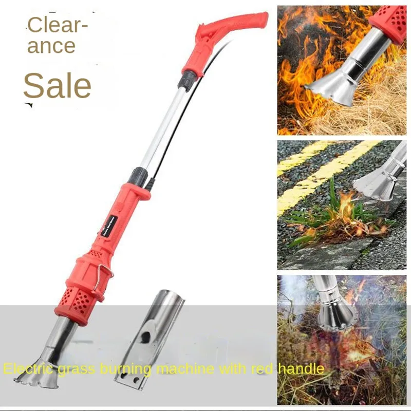 Elektrický trávnik Burner Troj v jednom Multifunkčný nádvorie parku Garden Weeder Tool Efektívne kúrenie vysokoteplotné horúce vzduch