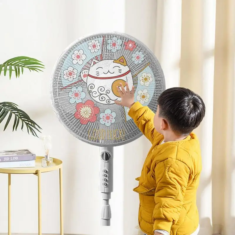 Elektrický ventilátor odolný voči krytu krytu ventilátora Ochrana krytu bezpečnostnej siete Anti Pinch Ochrana kryt