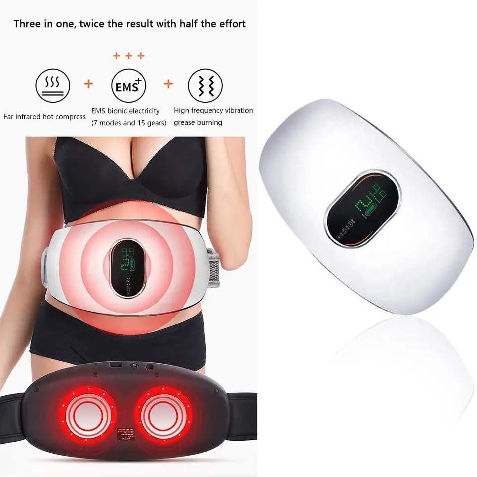 Elektrický štíhly stroj na chudnutie Lazy Big Belly Body tenký tuk spaľovanie brušnej masáže Tvarovanie tela Massager