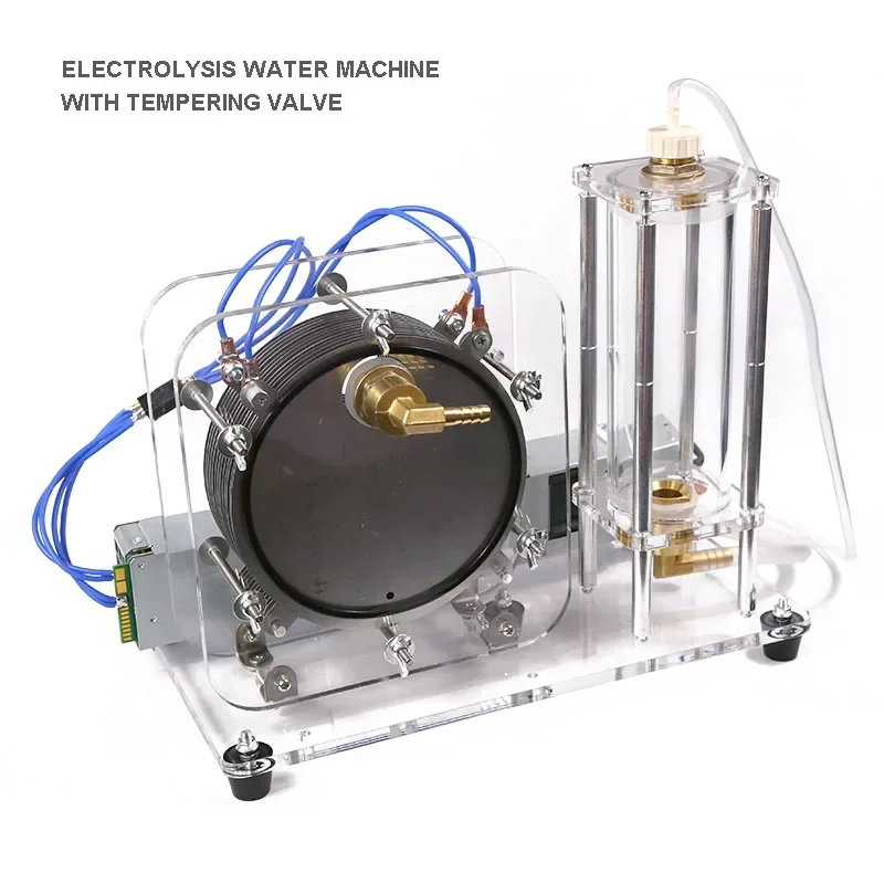 Elektrolýza vodného stroja Generátor kyslíka vodíka Oxy-hydrogén Generátor voda Water Water 110-240V s temperujúcim ventilom