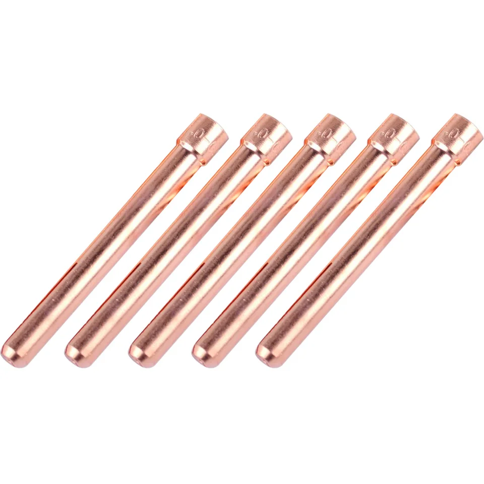 Elektróda Chuck Copper Electrode Clamp TIG TORCH CONSUCTIOND pre volfrámové elektródy pre WP17 WP18 WP26 TORCH