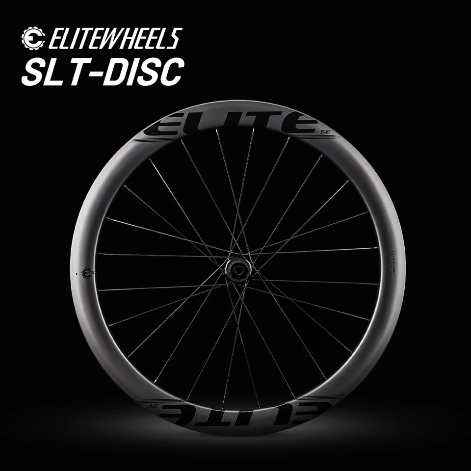 Elite kolesá Slt Road Disk Carbon Wheels Ceramic Lese Stredový zámok uzamyka