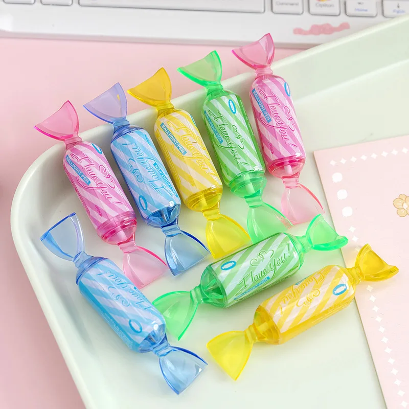 Ellen Brook 1 ks roztomilé kawaii farebné cukrovinky Stationaly Creative Ballpoint Pen Office School Supplies Funny Krásne perá