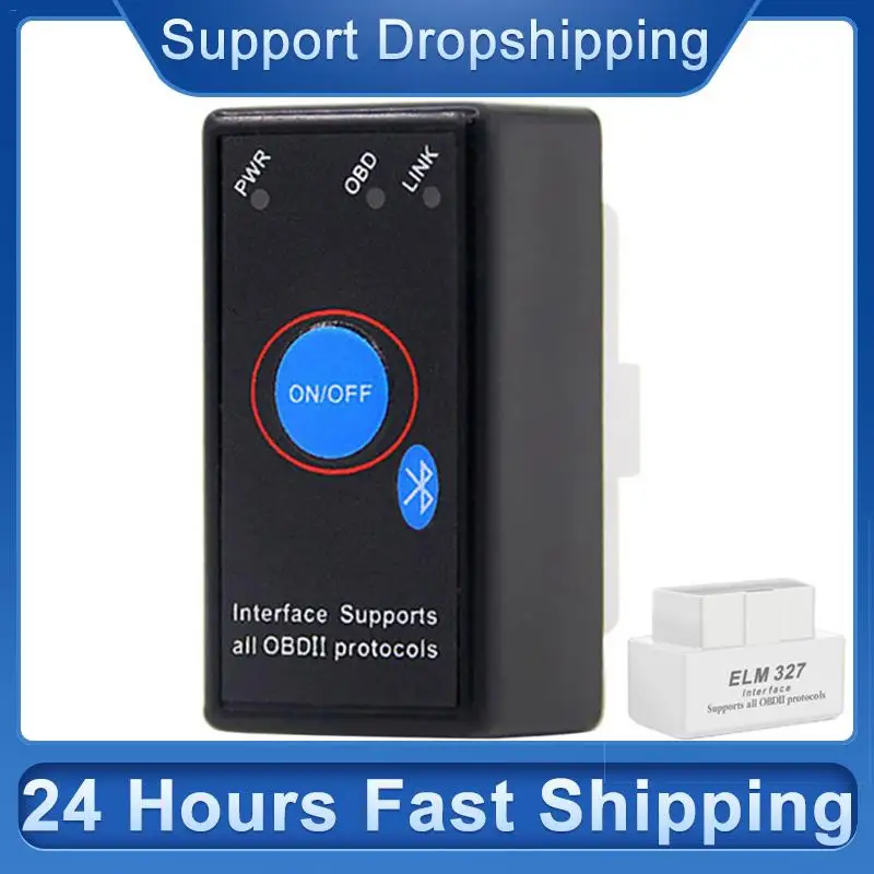 ELM 327 V 1,5 OBD 2 Diagnostický adaptér ODB2 /IOS ELM327 V1.5 OBD2 B Luetooth kompatibilný 5.0