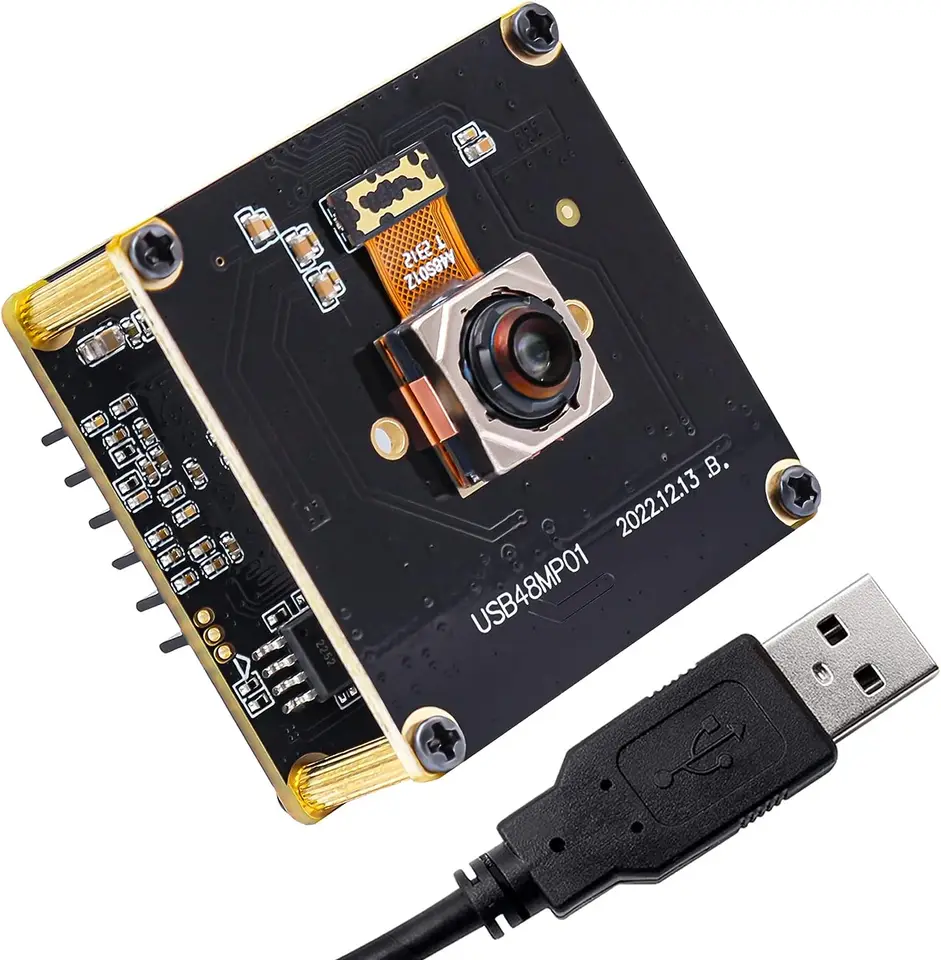 ELP 48 MP USB Webcam Modul Automatocus Industrial PC Board Fotoaparát 8000x6000 s mini objektívom s rýchlym zaostrením pre robotické strojové videnie