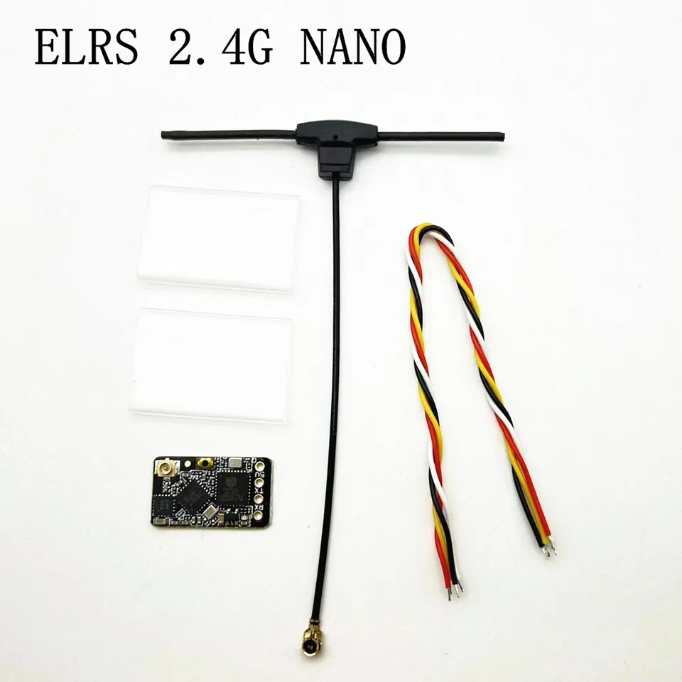 ELRS 915MHz alebo 2,4 GHz Nano ExpressLRS prijímač s anténou typu T typu podporuje upgrade WiFi pre RC FPV Traversing Drones diely