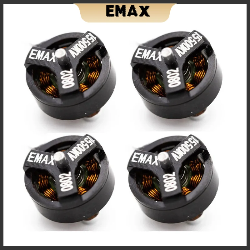 Emax 0802 15500KV 1,5 mm bez kefy pre vnútorné pretekárske roboty/ Tinyhawk