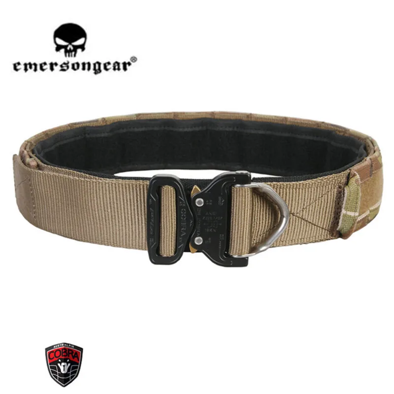 Emerson D-Ring Riggers Bojový pás 1,75-2inch One-PCS bojový pás taktický lovec multicam