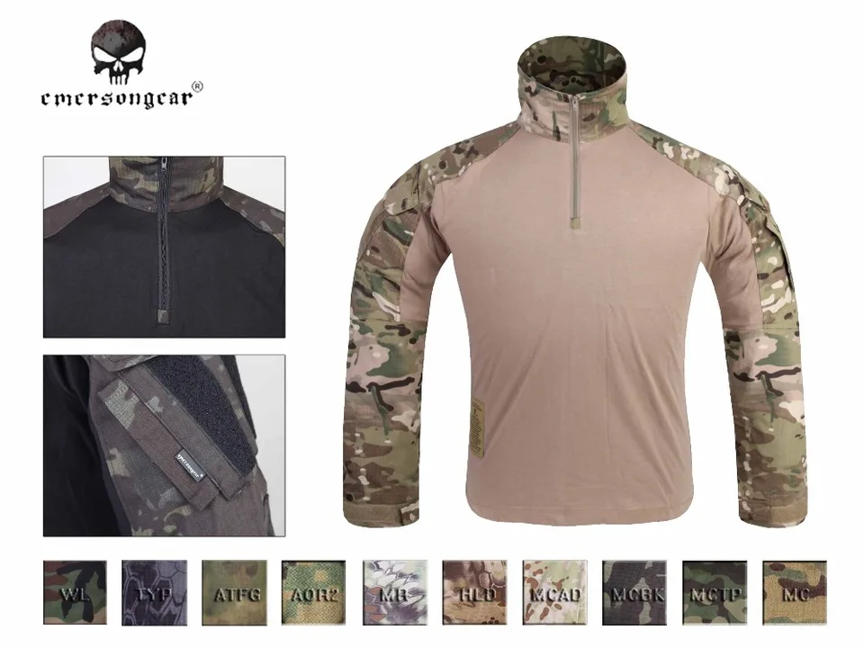 Emersong Gen3 Combat Shirt, Tactical Bdu Tirla