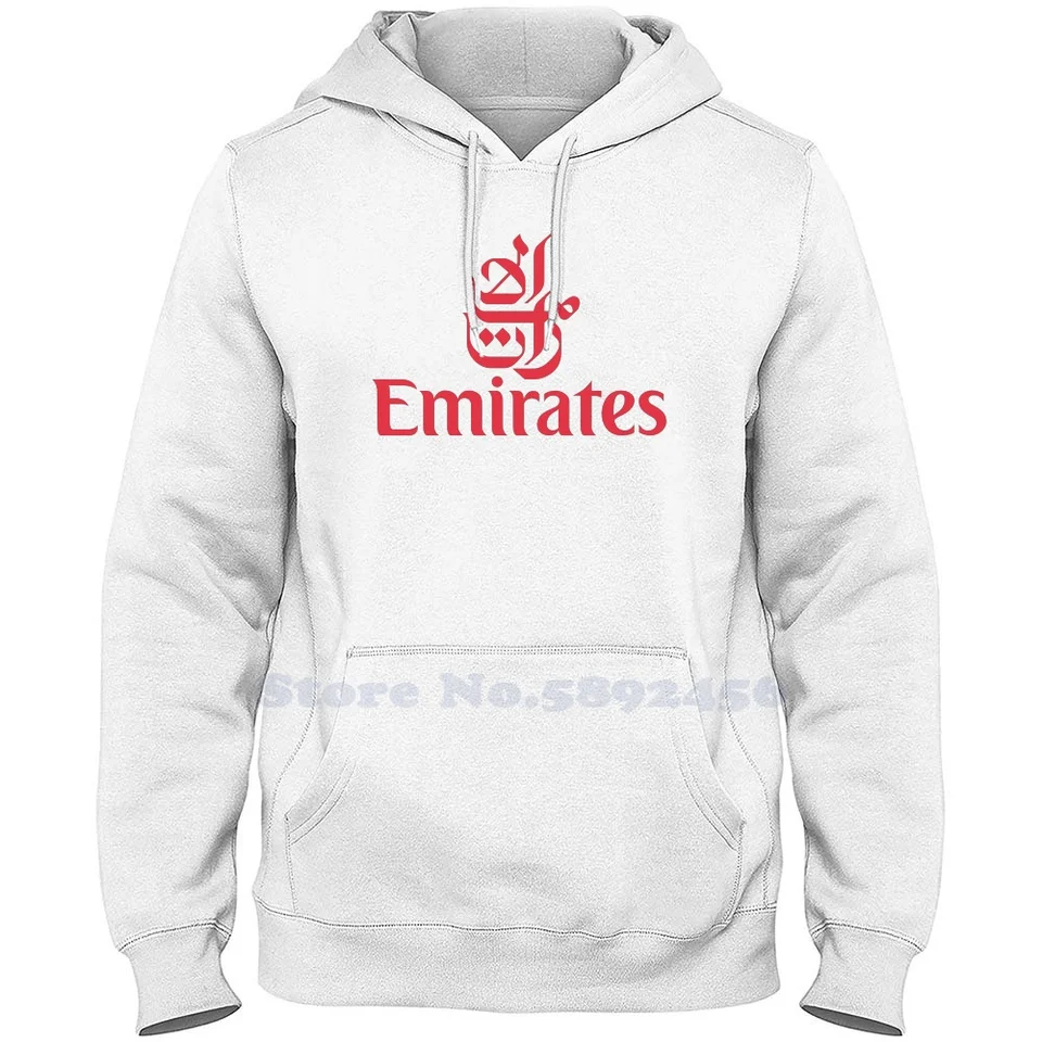 Emirates Brand Logo Vysoko kvalitná mikina 2023 Nová grafická mikina