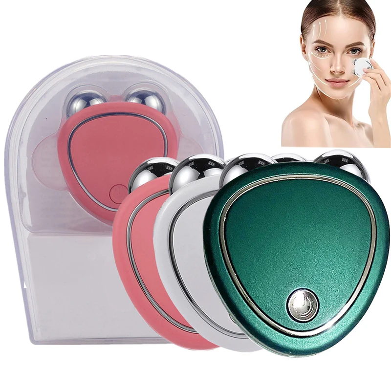 EMS Mini tvárové maságer Slimming Dvojitá brada Microcurrent Face Lift Stroj proti vrásky