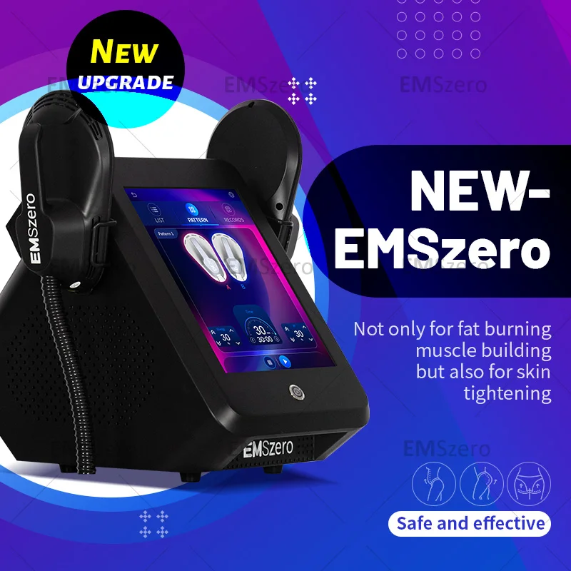 EMSZERO 6500W +RF EMS Svalové sochárske zariadenie so 4Handles RF Pelvic StimulationPadsoptional Salon 2025