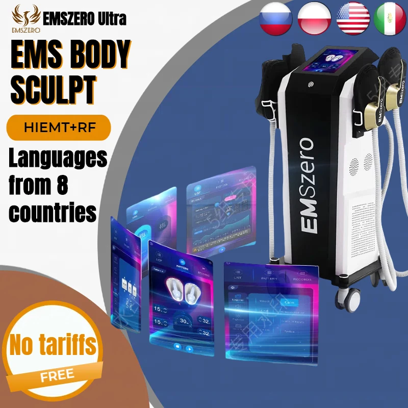 EMSZERO RF Body Sculpt Machine Profesionálny EMSHAPE CONTERVY 6500W DLS-EMSZERO NEO HIEEMT EMS SULULU SUMUTULU