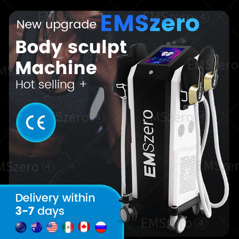 Emszero Sculpting Machine EMS Body Sculpt Stroje RF svaly v soche prenosné EMS Elektromagnetické stimuluje slimovacie zariadenie