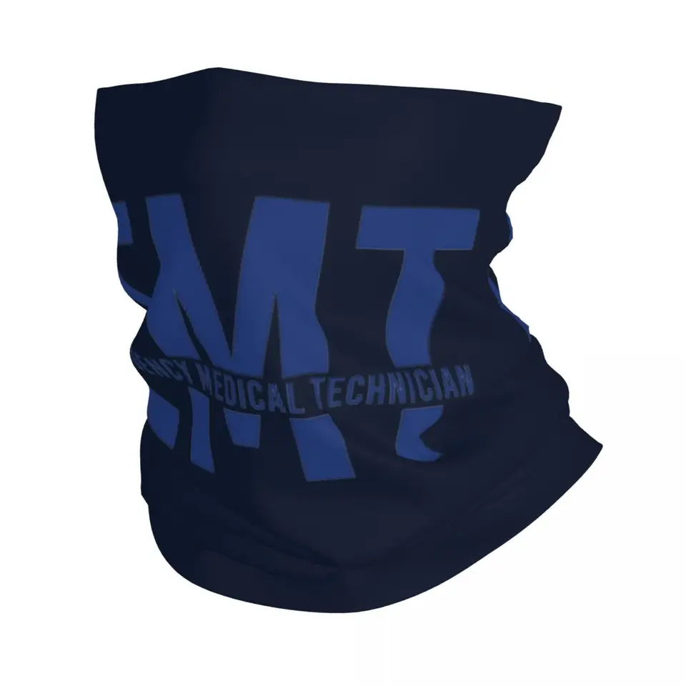 EMT Paramedic Emergency Medicine Star of Life Bandana Neck Gaiter Gaiter Balaclavas Wrap Scarf Headband Be Running Unisex Adult