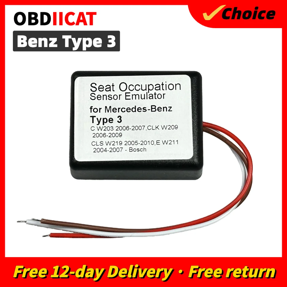 Emulátor obdiikatu pre Benz Type3 C W203 CLK W209 CLS W219 E W211 TYP3 SE-AT emulátor A-IRB-AG RESET nástroj