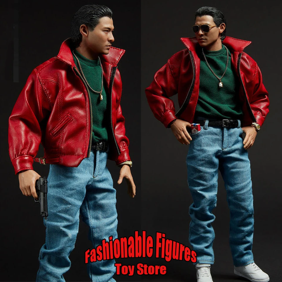 Enterbay EB 1/6 Lau Andy Chen Handsome Hong Kong Ming Film Televízne hviezdy Full Set 12 '' Men Soldier Action Figure Body