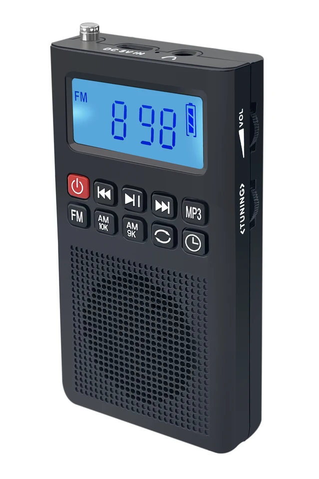 EONKO L-638 Nový multifunkčný reproduktor AM/FM Radio MP3 Player Reproduktor