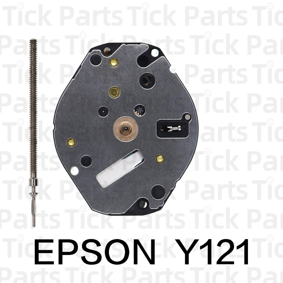 Epson Y121 Quartz Movement Watch Y121 F1 QARTS Opravy remienok na hodinky Príslušenstvo EPSON CORP GEMLESS TYP NÁKLAD AL21