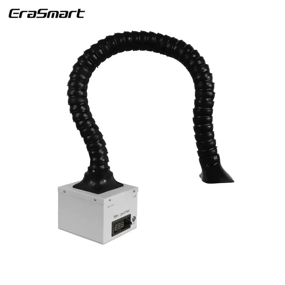 Erasmart Mini malý DTF dymový prach Dym Smastiber čistič čističa vzduchu vzduchu