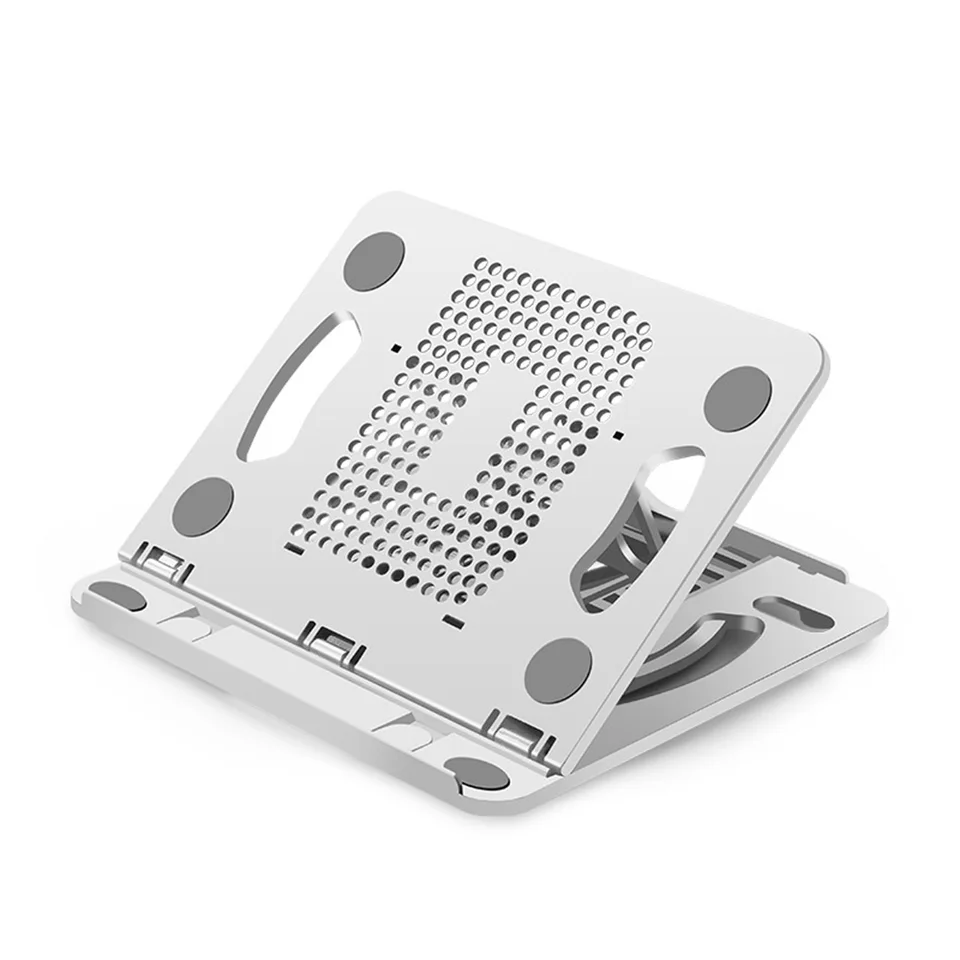 Ergonomický stánok s notebookom stúpačkou 360 stupňov otáčateľná s telefónom s telefónom 8 -livelové uhol nastaviteľné pre 14 v notebooku