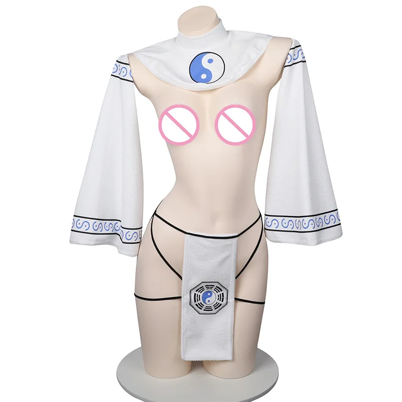Erotické zombie Bunny Cosplay Transparentné spodné prádlo