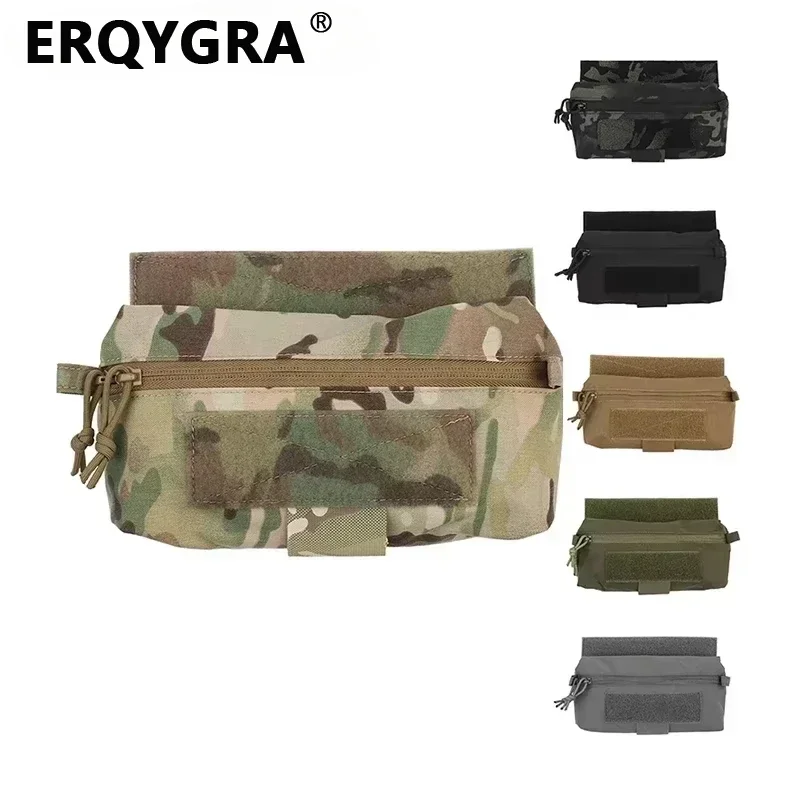 Erqygra Tactical Loving Bag hrudník Drop Houch Vest Magazine Molle System Airsoft Paintball Accessories CS Shooting Equipment