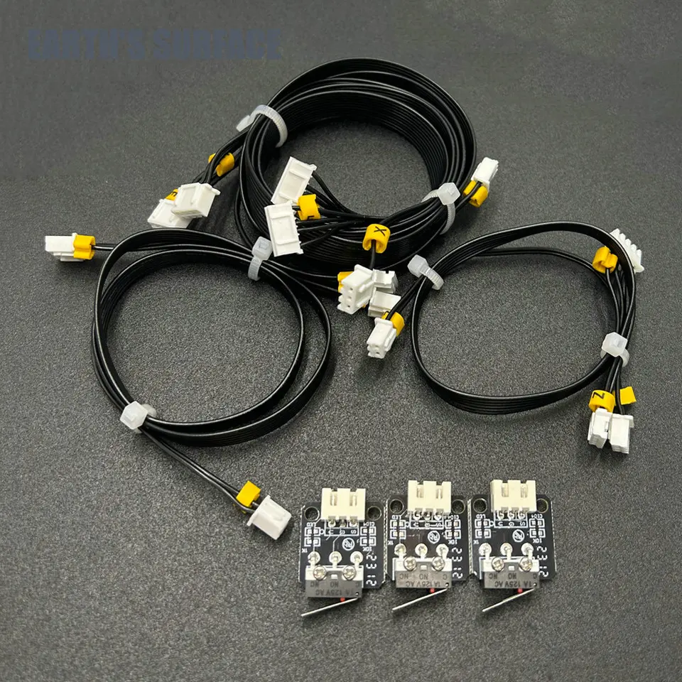 ES-3D tlačiareň Časť x/y/z Limit Axis Limit s 3Pin kábla Mini koncové 3D tlačiarne diely pre CR10 ender 3 x/y/z AXIS Motor