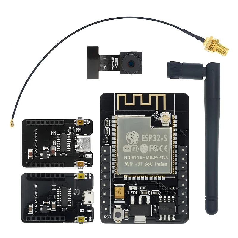 ESP32-CAM-MB WIFI + Bluetooth Modul Camera Camera Modul ESP32 Vývojová doska CH340 CH340G ANTENA 2.4G Anténa pre Arduino
