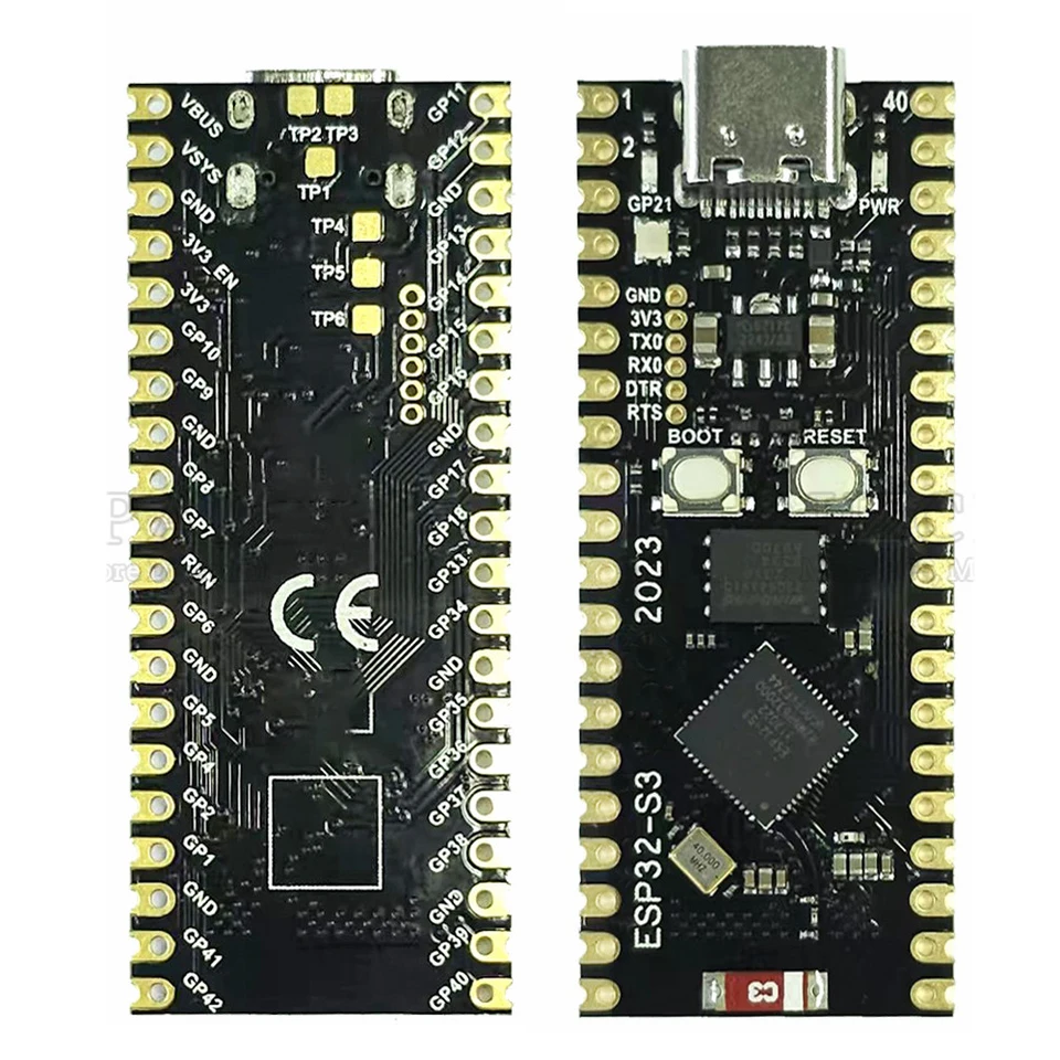 ESP32 S3 Vývojová doska typu C 2.4G WiFi BT Dual Core procesor ESP32-S3 N8R2 N16R8 40PIN ESP32-S3