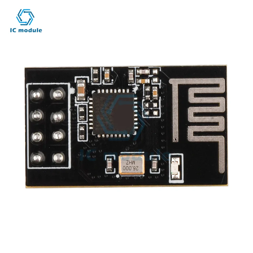 ESP8266 Serial Port WiFi Wireless Modul WIF Wif Wireless Modul ESP8285 Vstavaný bleskový pamäť 1m