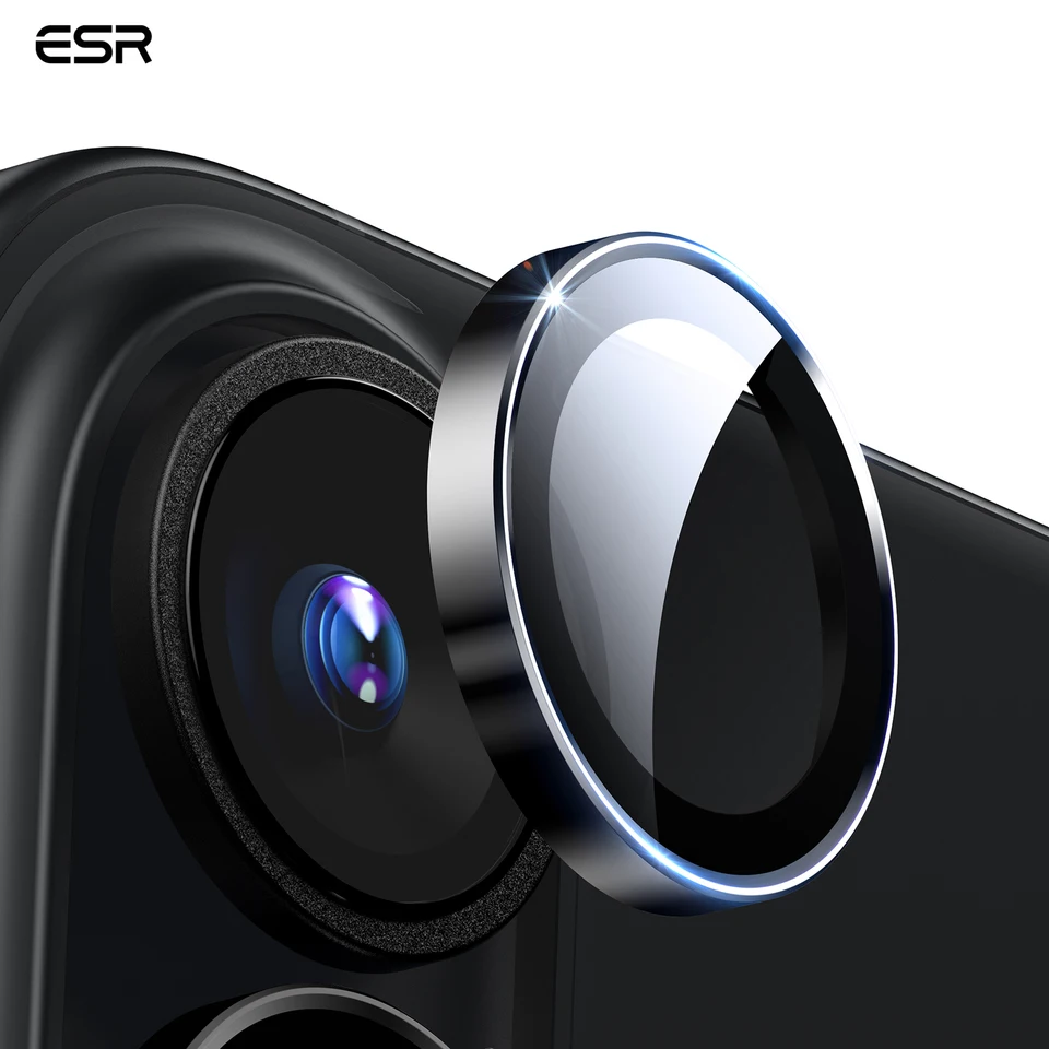 ESR pre iPhone 16/16 plus chrániče objektívov s miernym sklom pre iPhone 16 Pro Max