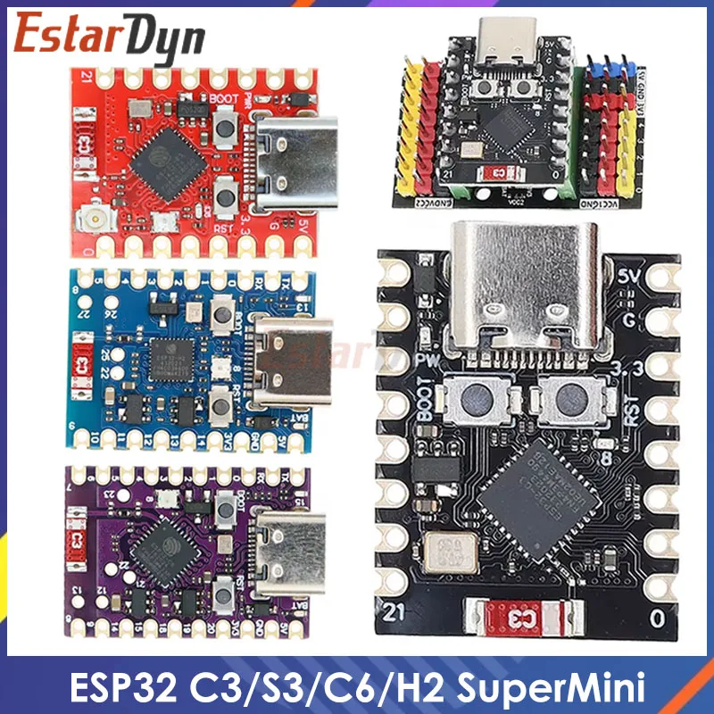 ESTARDYN ESP32 S3 C6 H2 C3 Supermini Development Board ESP32-C3 WiFi Bluetooth Modul pre Arduino
