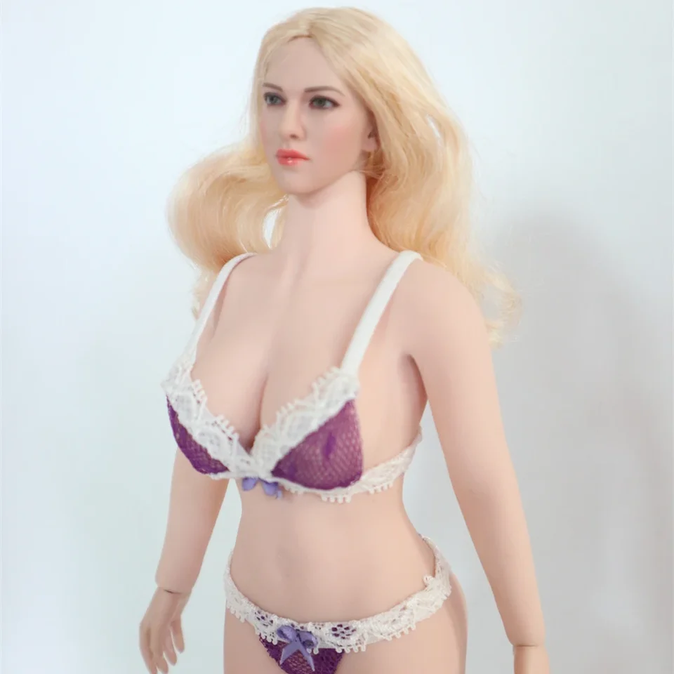 Estartek Prispôsobený 1/6 Purple Lace Bikini kostým BK03 REDIACE PRE 12 INCH ACTION OBRÁZOK DIY
