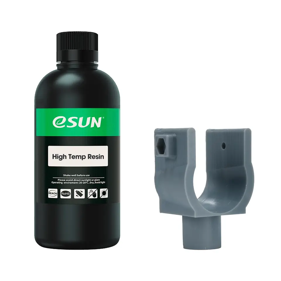 ESUN High Temp Resin 405nm UV vytvrdzovanie živice vysoká presnosť pre automobilový, priemyselný, zubný a lekársky na LCD 3D tlačiarne 500G