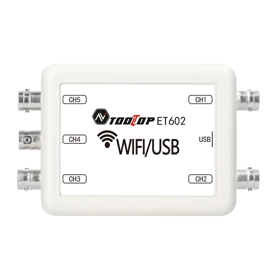 ET601/ET602 5 kanála bezdrôtového WiFi USB osciloskopu SKLADOVANIE DÁTOVÝCH ZADÁVANÍ Automobilový nástroj