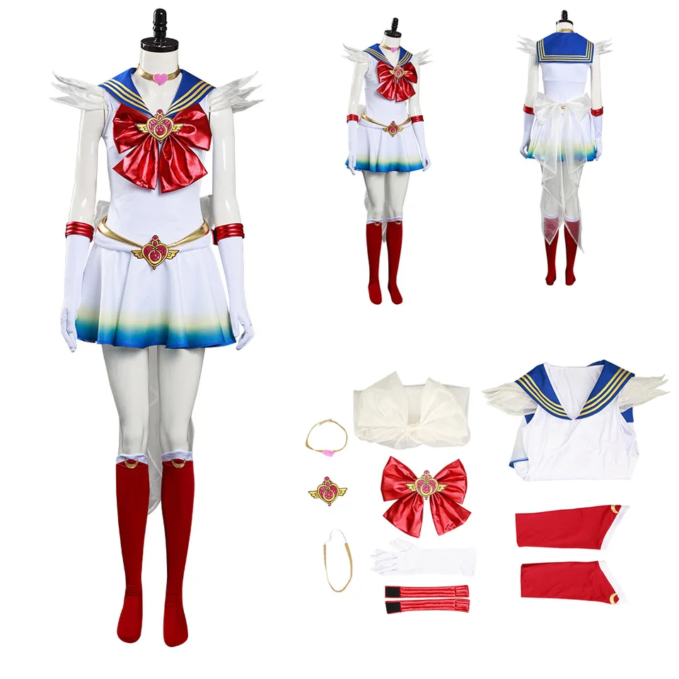 Eternal Tsukino Cos Usagi Cosplay kostýmy oblečenie oblečenie Halloween Karneval kostýmy pre ženy dievčatá