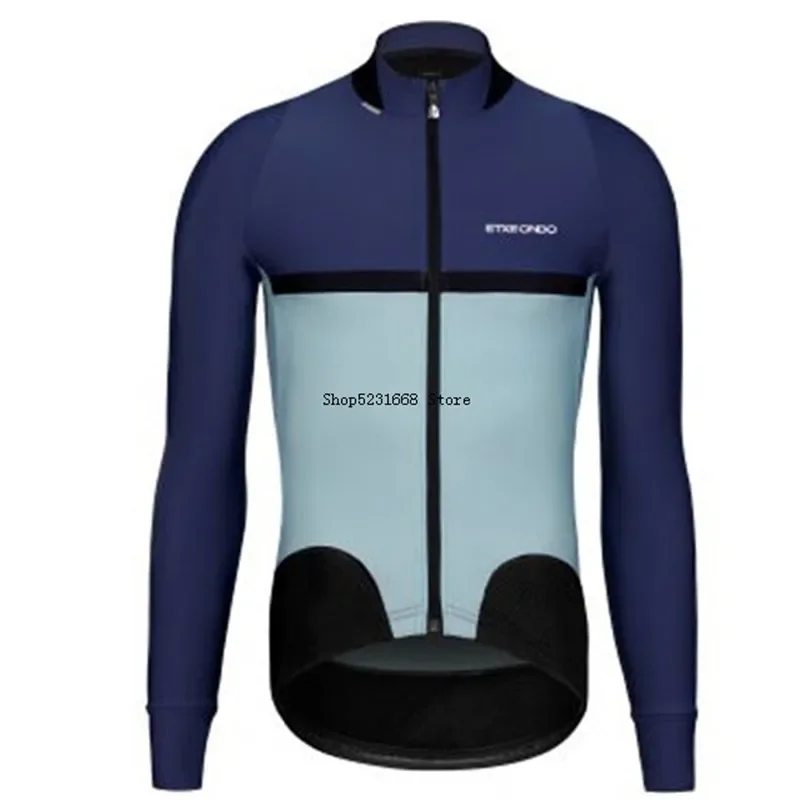 Etxeondo Pánske letné jeseň cyklistický dres s dlhým rukávom Maillot ropa ciclismo hombre cyklistické oblečenie na bicykli